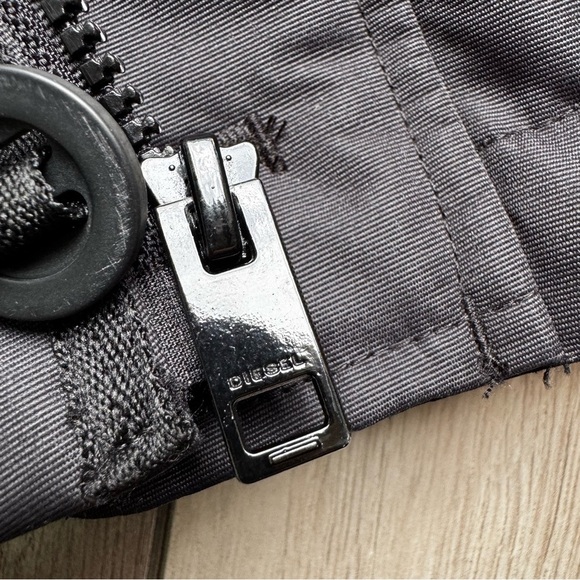 Diesel Toddler Boys Outwear Faux Fur Hooded Jacket | Size: 4T | - Picture 6 of 7